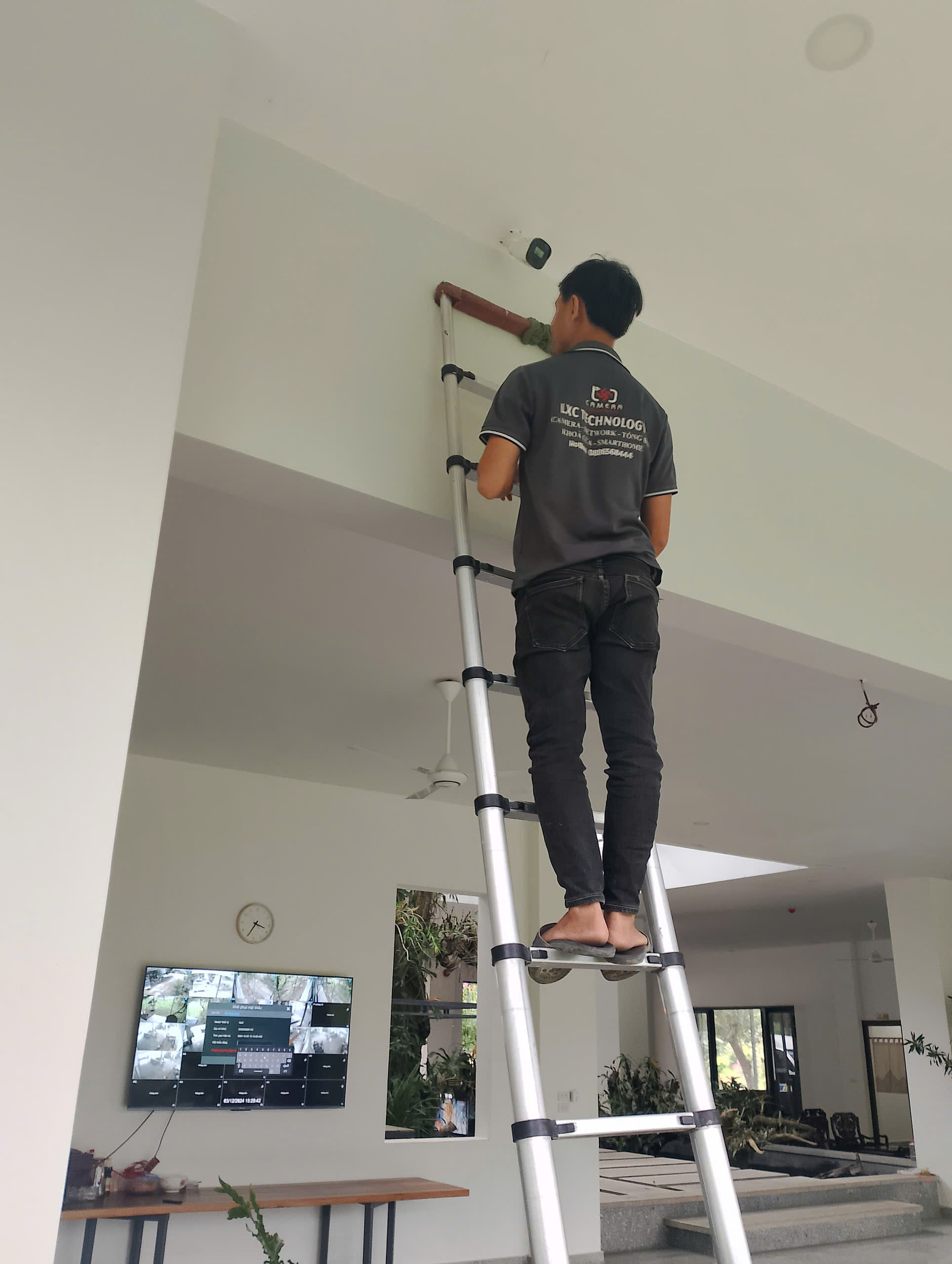 DỰ ÁN LẮP ĐẶT CAMERA & ĐI LẠI HỆ THỐNG ĐƯỜNG DÂY CŨ TẠI "HÒN GIAO" – NHA TRANG